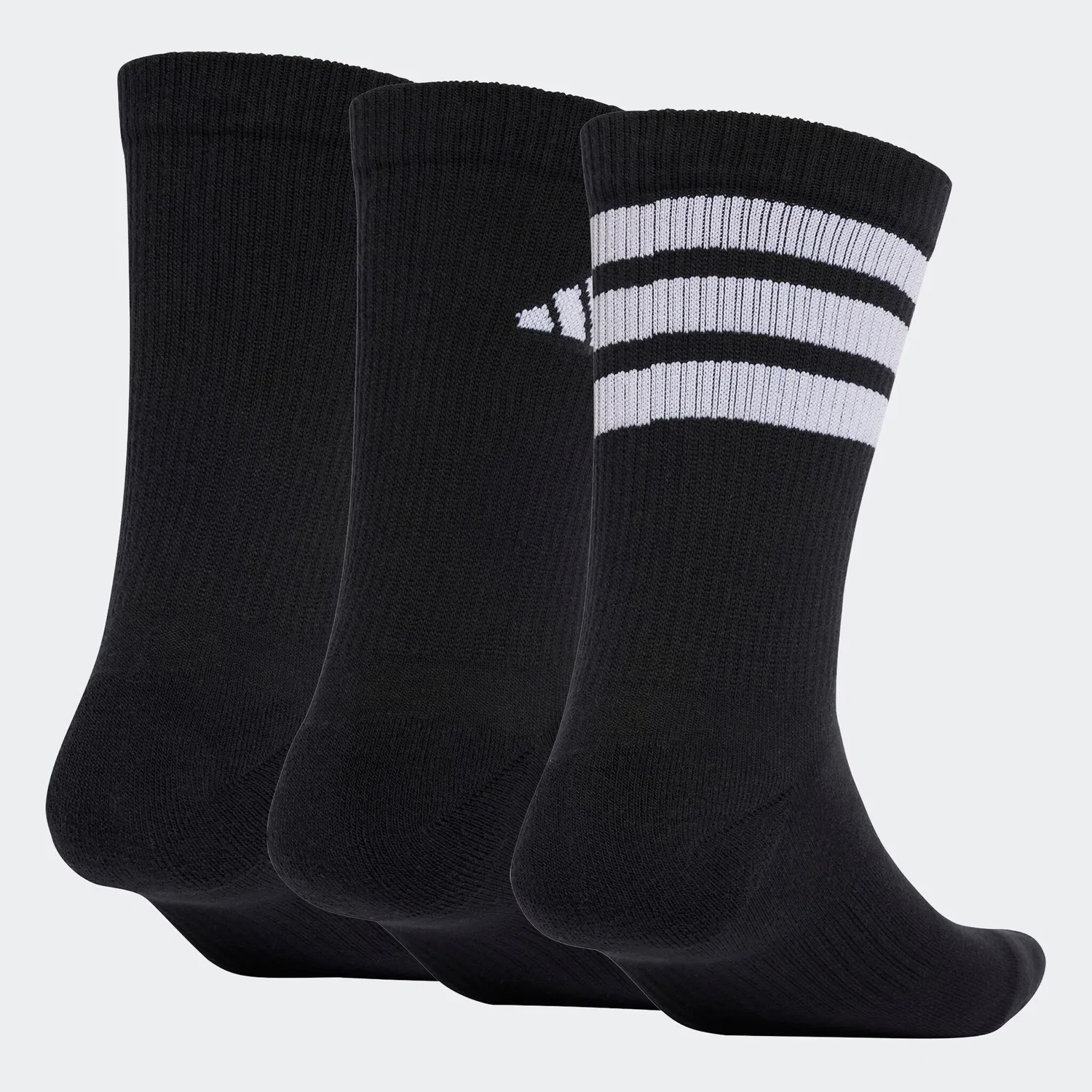 Женские спортивные носки с логотипом Adidas Performance, Black/White — фото 2