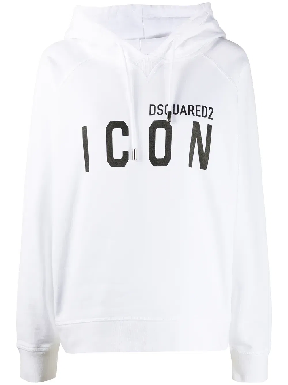 Худи Icon с принтом Dsquared2, белый