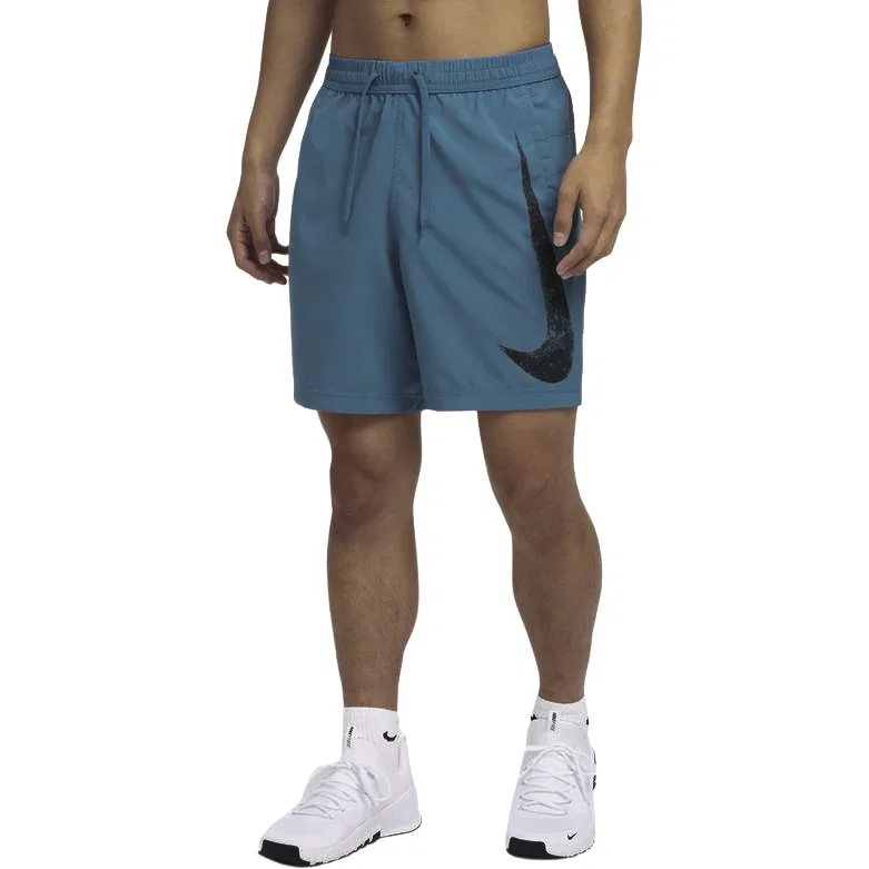 Шорты повседневные Dri-FIT Form, Nike, Aegean Storm Blue/Black — фото 4