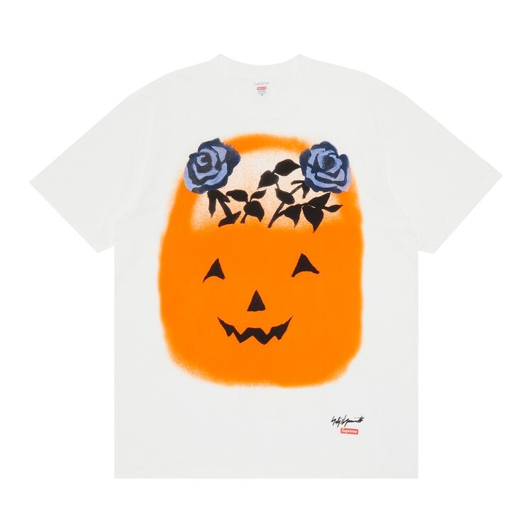 

Футболка Supreme x Yohji Yamamoto Pumpkin Tee 'White', белый