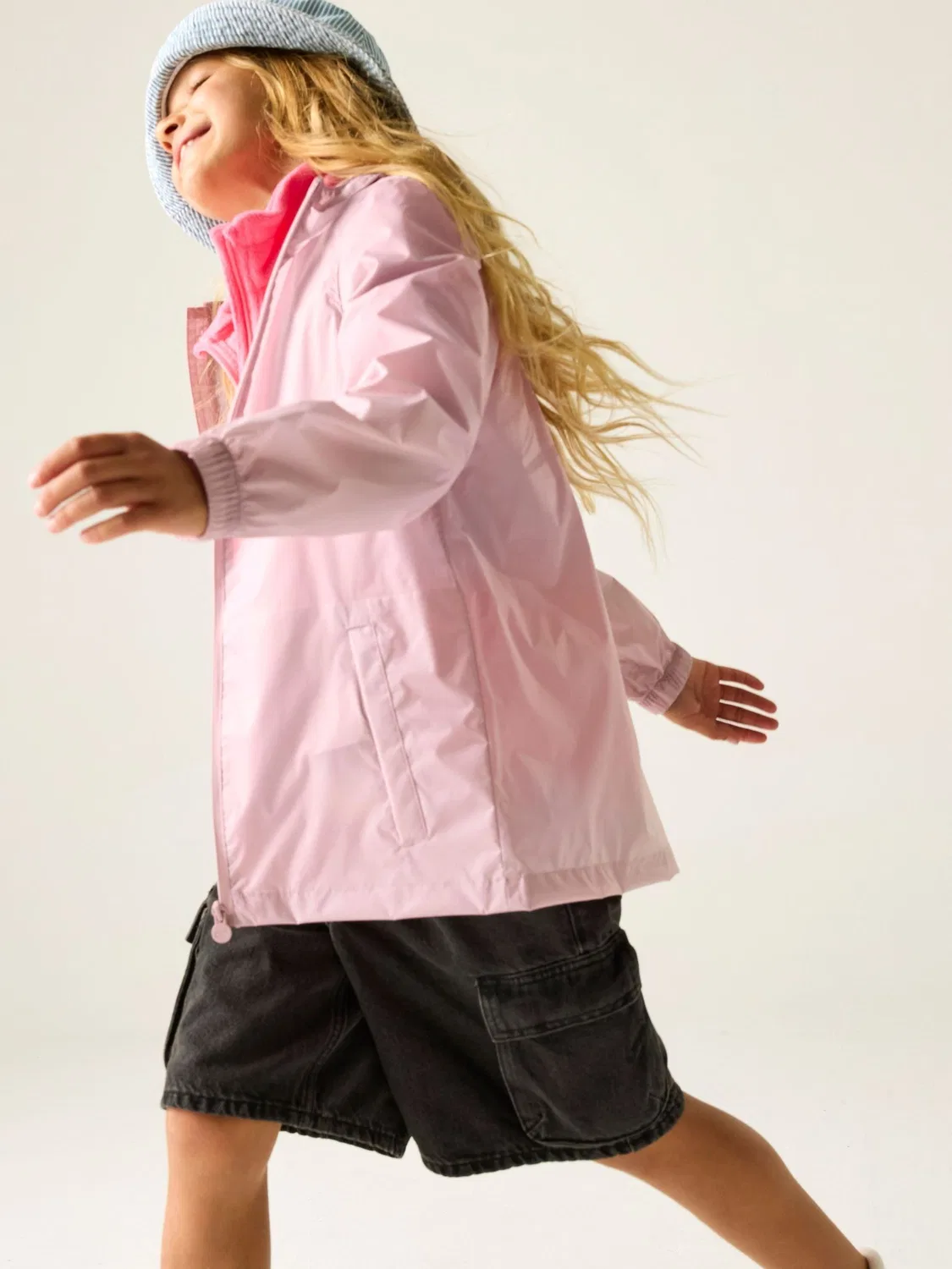Куртка детская водонепроницаемая Pack-It Jacket III Regatta, фиолетовый — фото 4