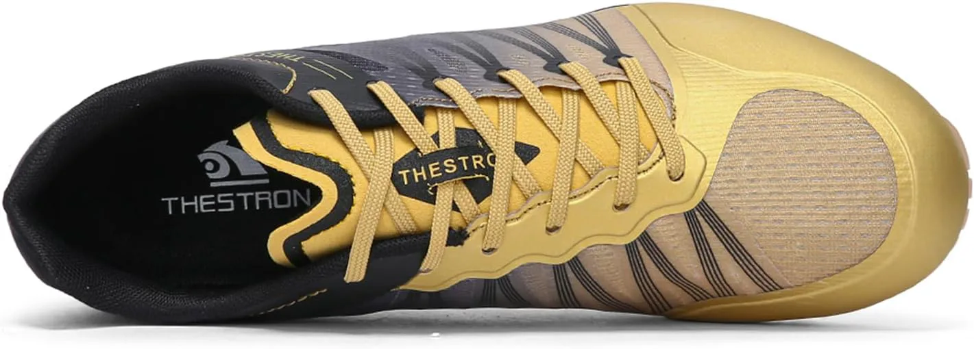 

Беговые и легкоатлетические кроссовки для мужчин, женщин и детей, шиповки, кроссовки для трека и прыжков, профессиональные беговые шиповки для девочек и мальчиков Zakey, черный