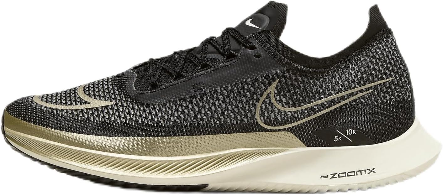

Кроссовки Unisex ZoomX Streakfly Nike, белый/черный/золотой