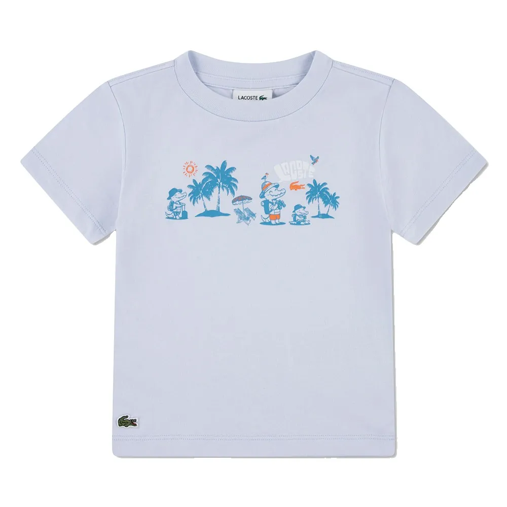 

Футболка с коротким рукавом Lacoste 847609, белый