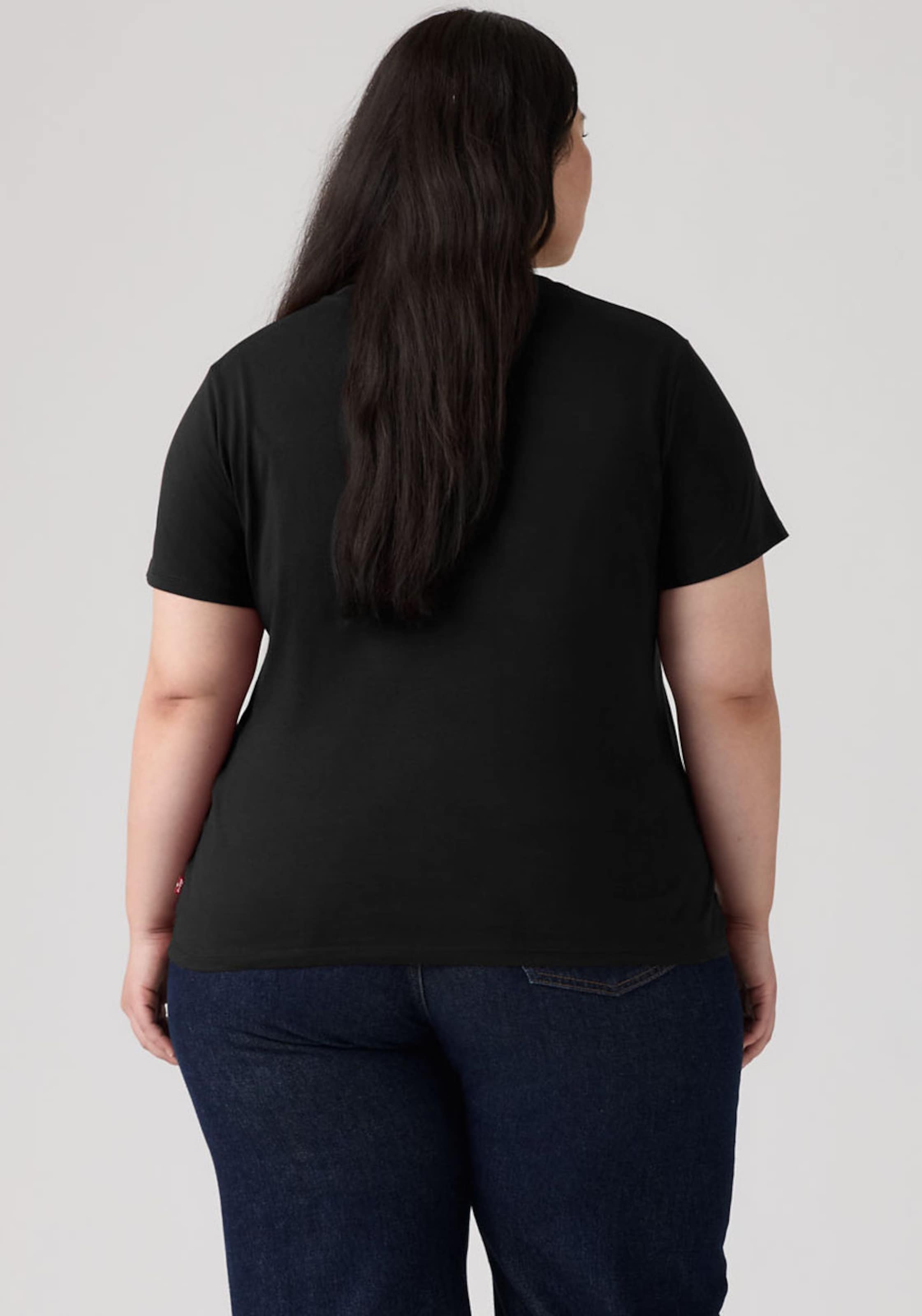Levi's Plus Футболка 'The Perfect' в черном цвете — фото 2