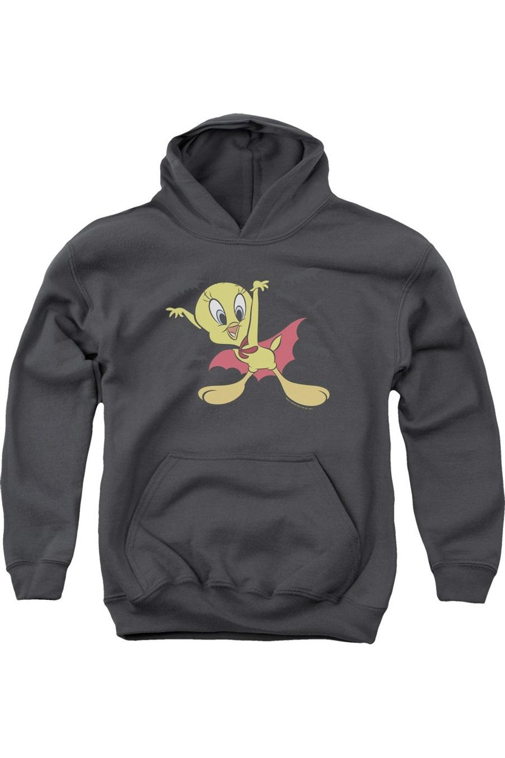 

Молодежная толстовка с капюшоном Looney Tunes "Вампир Твити" Gildan, Charcoal