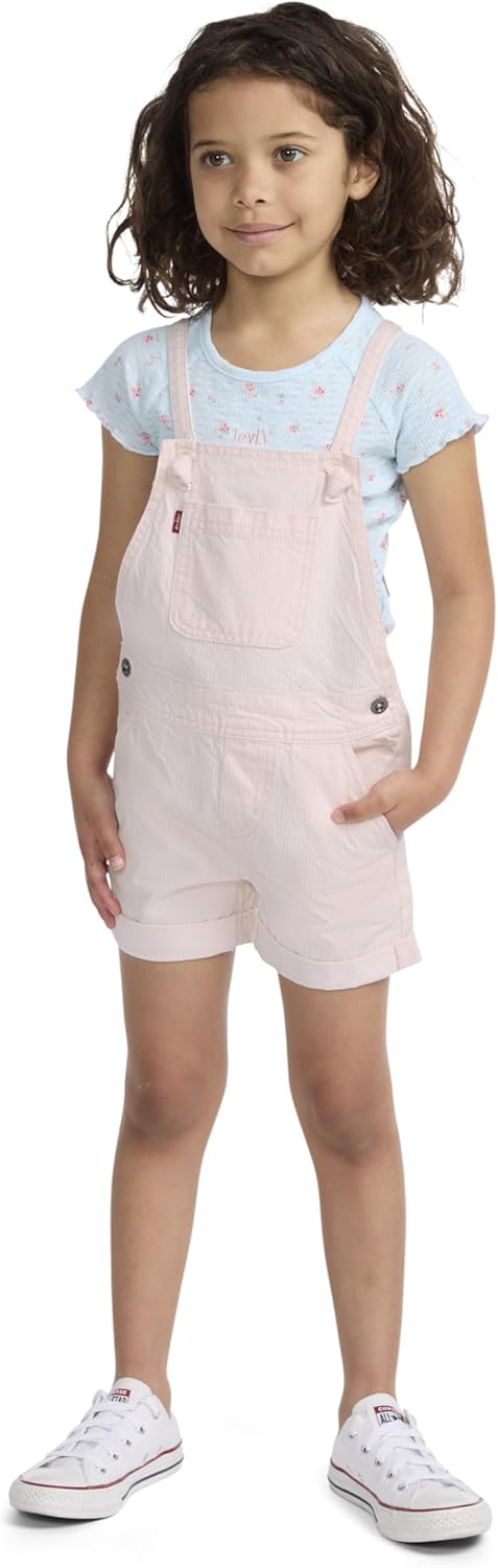 Levi's baby-girls And Baby Denim Shortall, English Rose — фото 3