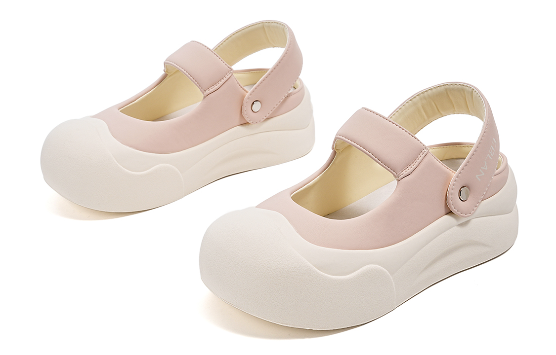 Повседневные туфли EBLAN для женщин, розовые — фото 3