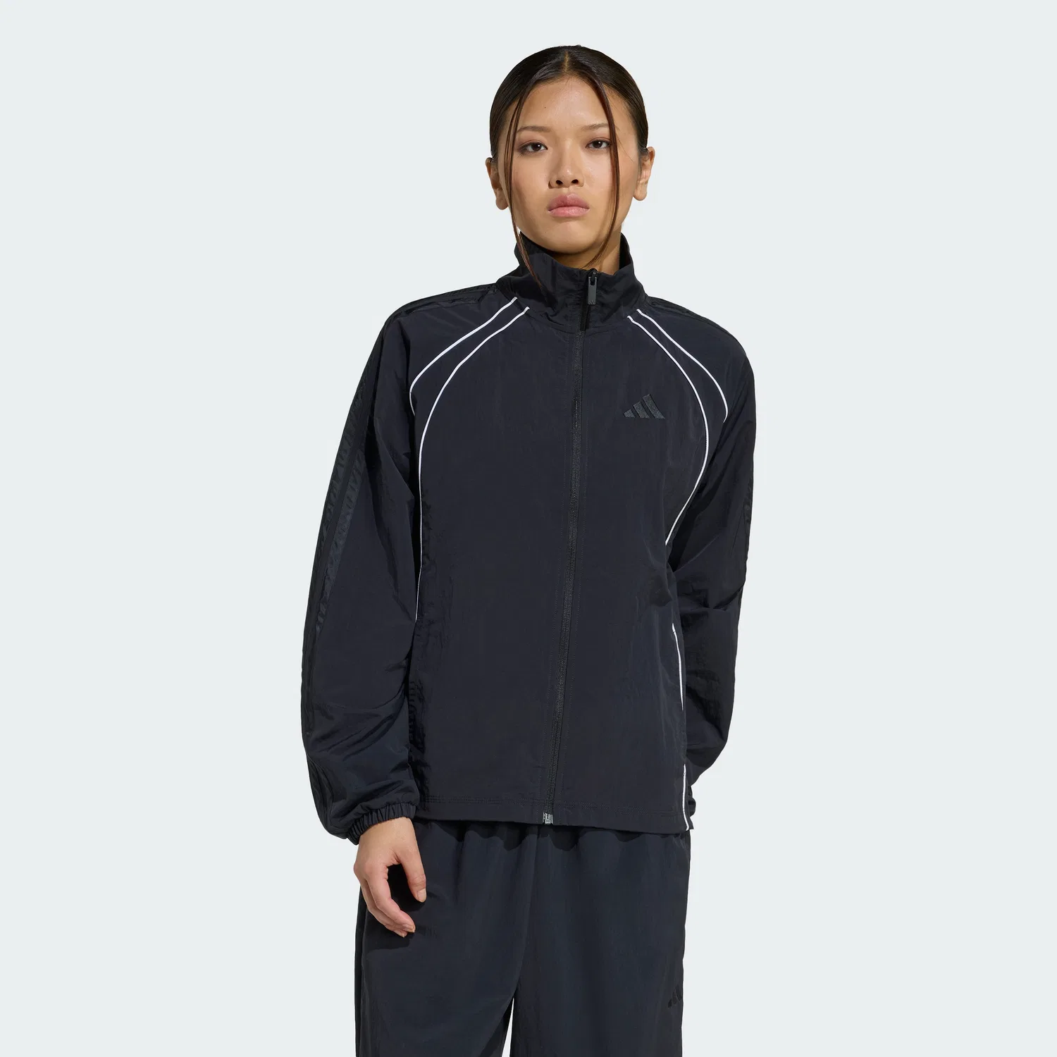 Женский культовый тканый спортивный топ с тремя полосками от Adidas