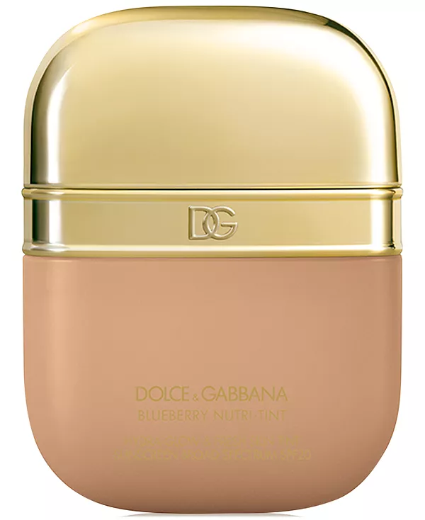 Черничный питательный тональный крем spf 20, 1 унция. Dolce&Gabbana, 15n light medium - yellow neutral undertones