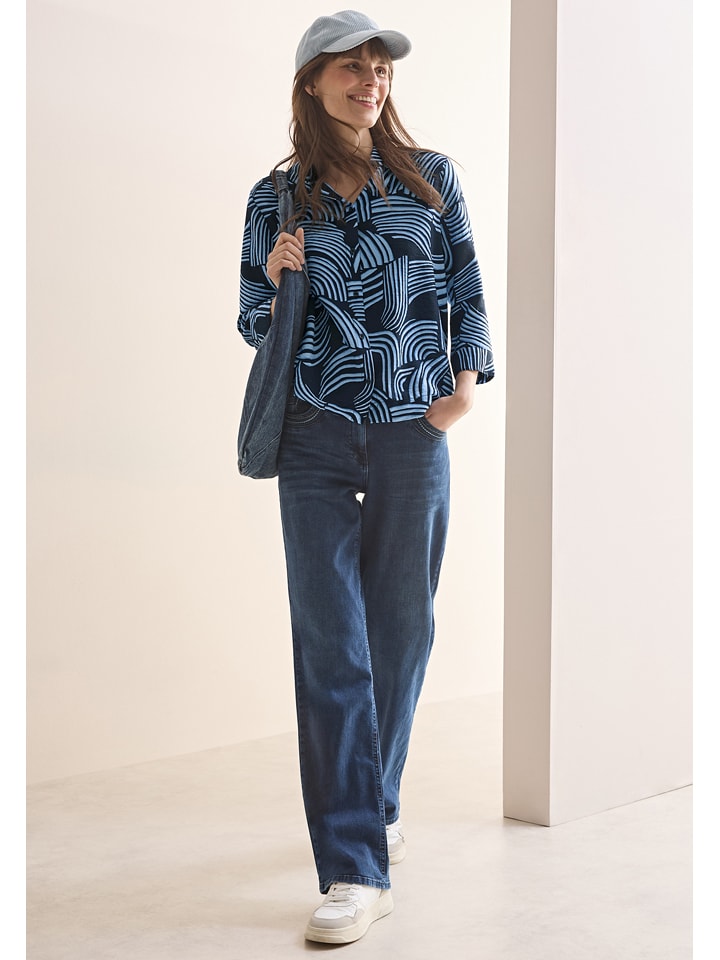 

Блузка Cecil, темно-синий