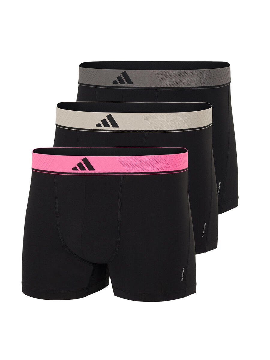 

ADIDAS Мужские облегающие шорты-боксеры Trunk - Active Micro Flex, чёрные