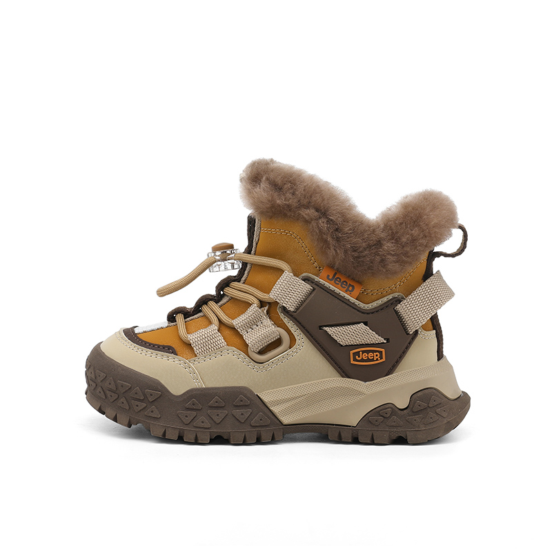 

Jeep Высокие детские ботинки Premium Brown Kids