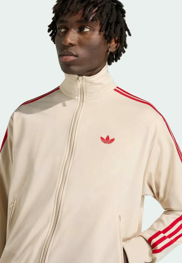 Толстовка firebird tt на молнии Adidas Originals, Crystal Linen Better Scarlet — фото 4