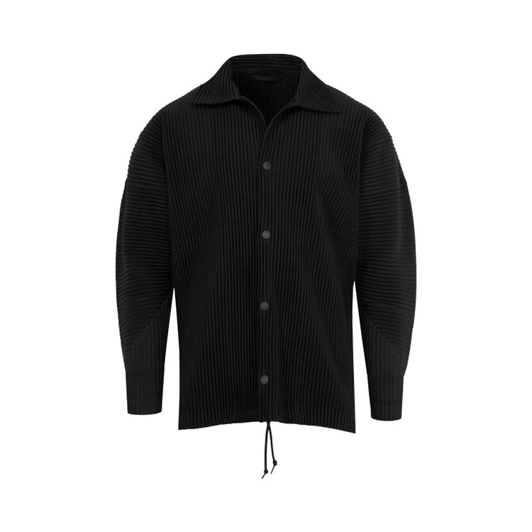 

Рубашка Issey Miyake MC March Shirt 'Black', черный