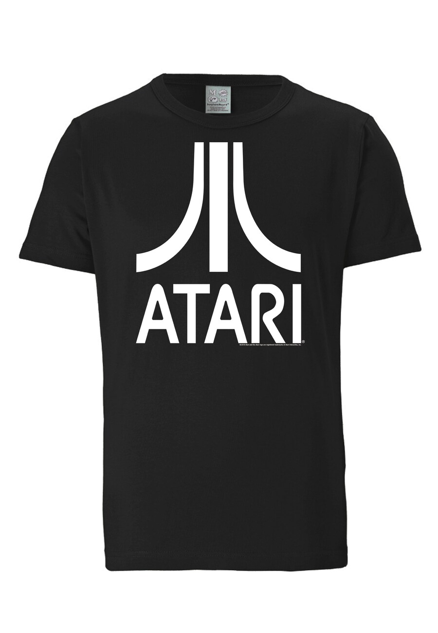 

Классическая футболка LOGOSHIRT Shirt Atari, черный