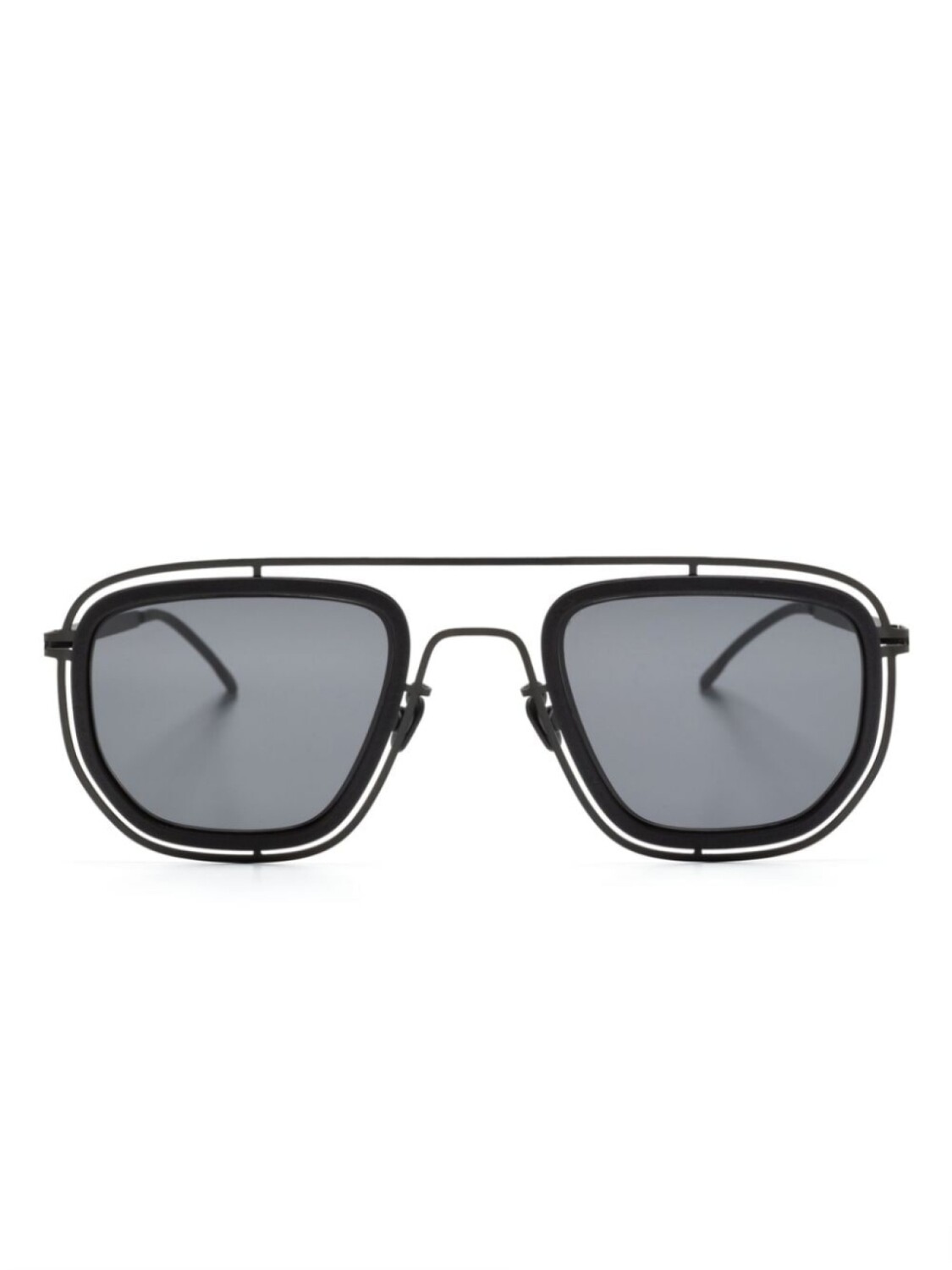 

Mykita солнцезащитные очки Ferlo в двойной оправе, черный