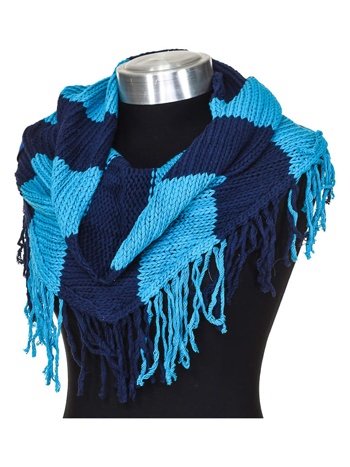 

Шарф Buff, цвет blau/dunkelblau - (l)37 x (b)53 cm