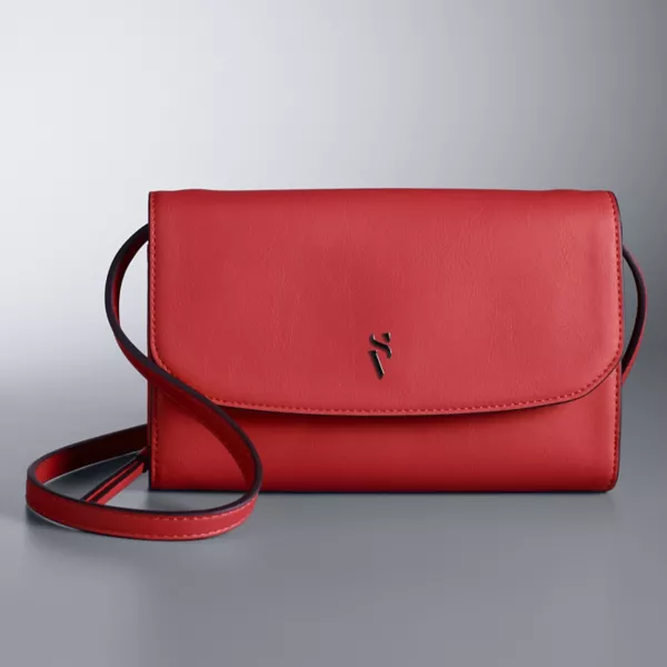 

Мини-сумочка через плечо Signature Simply Vera Vera Wang, цвет barbados cherry