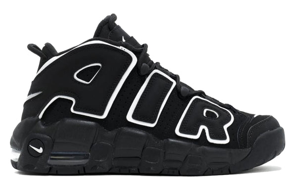 Кроссовки air more uptempo 'black' 2016 Nike, черный — фото 3