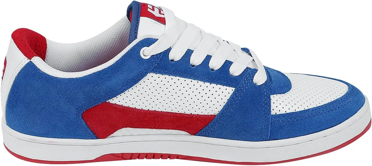 Мужские скейтбордистские кроссовки Etnies MC Rap Lo Top, белый/красный/синий — фото 3