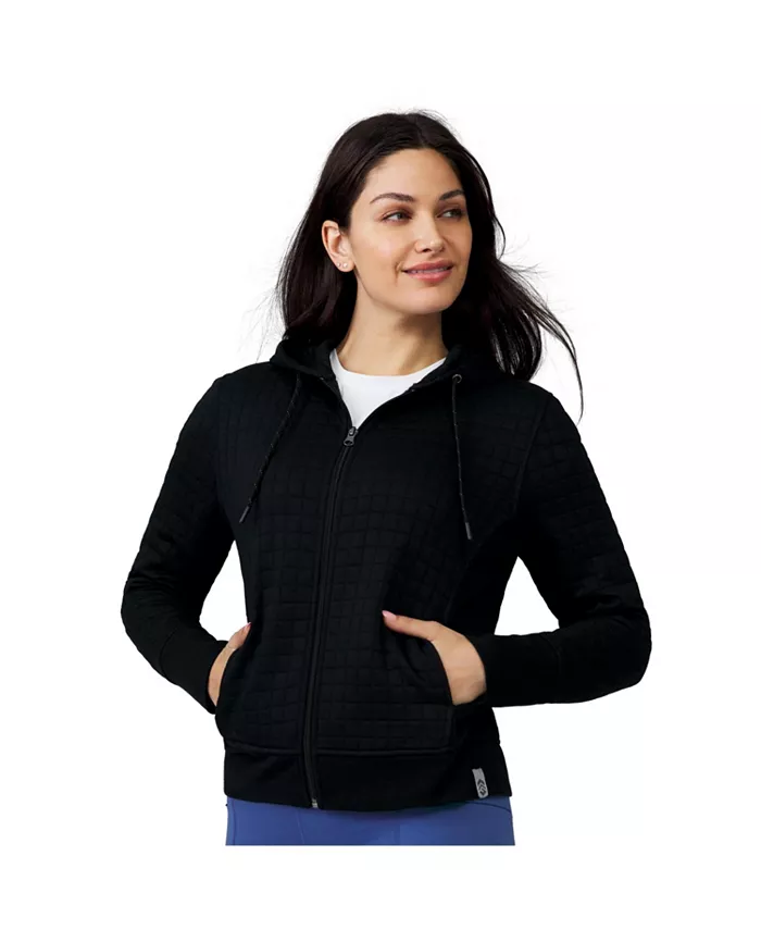 

Женская флисовая толстовка с молнией UltraFill Free Country, черный