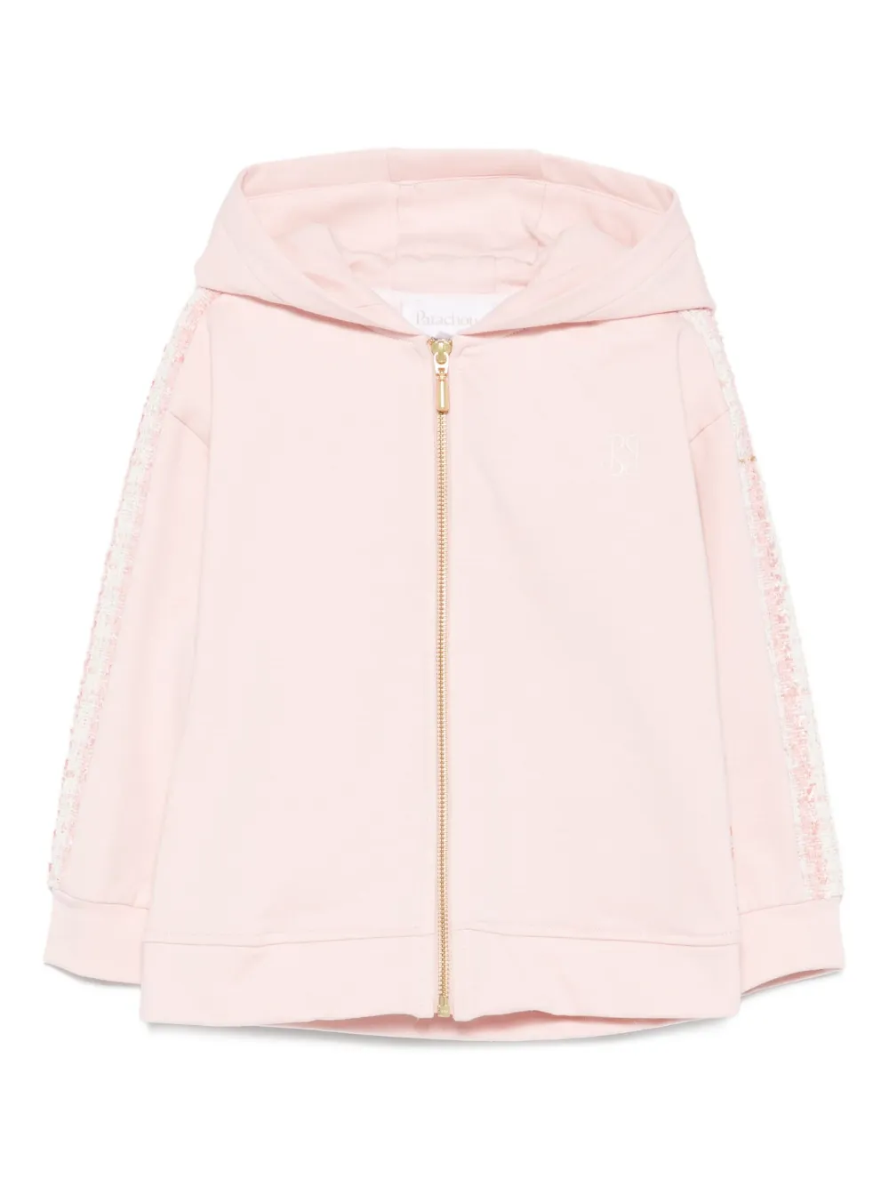 

Жакет с твидовыми вставками Patachou, розовый