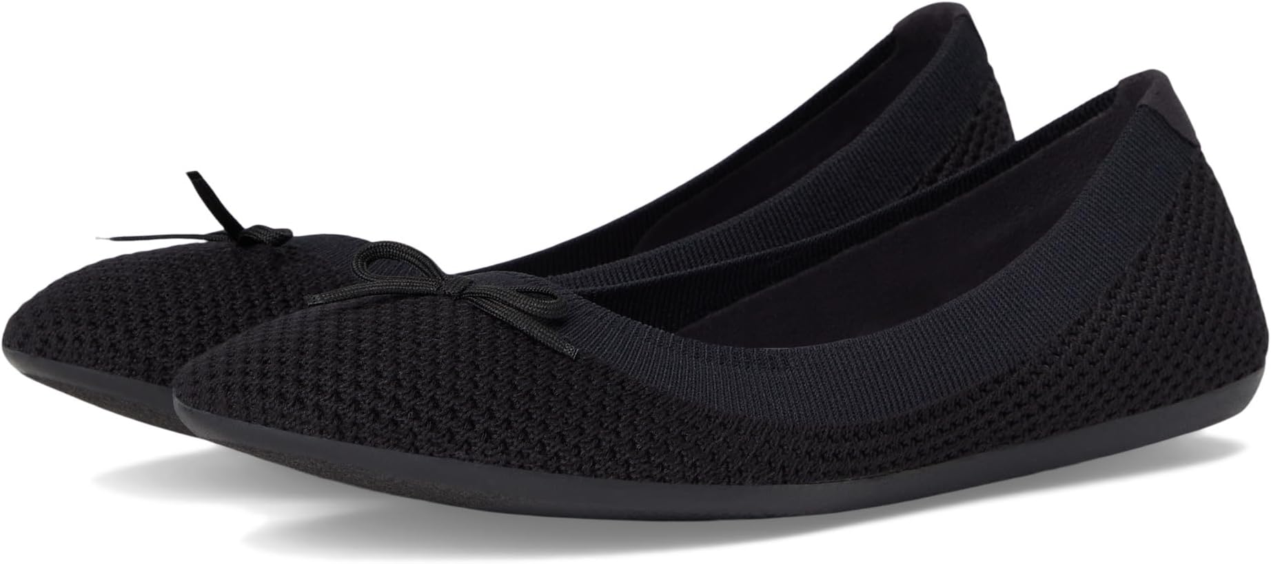 Балетки Allbirds Tree Breezer Bow, цвет Natural Black