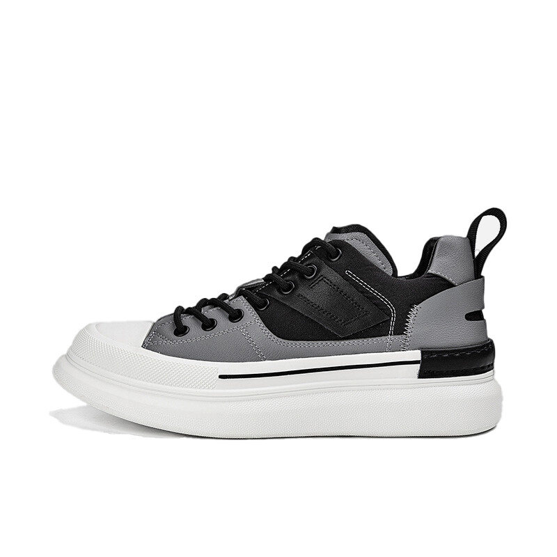 

Кроссовки Nautica Skateboarding Shoes Men Low-top Grey/black, серый/черный