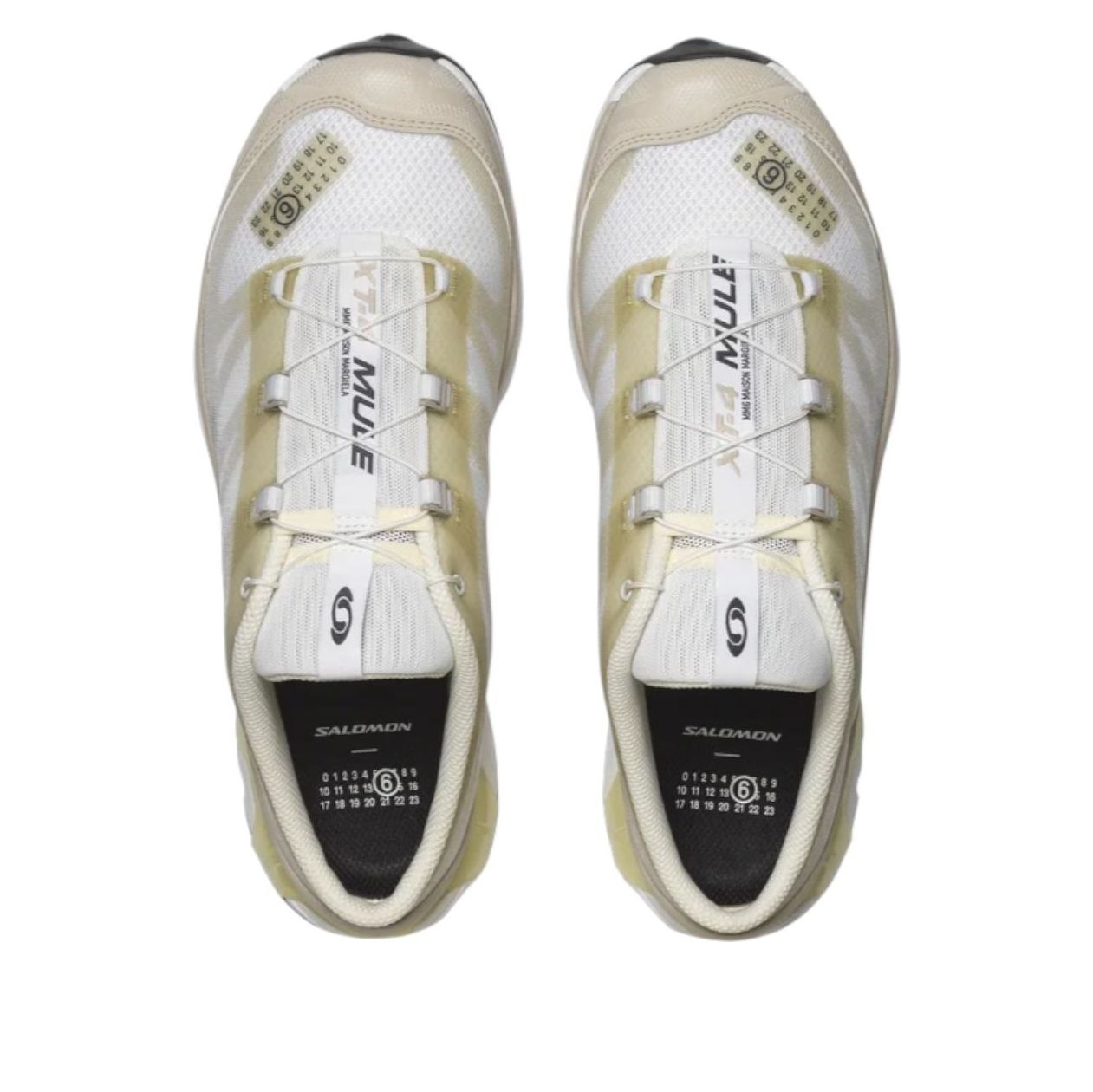 Сандалии SALOMON XT-4 Mule 'MM6 Maison Margiela White Green Haze' — фото 4