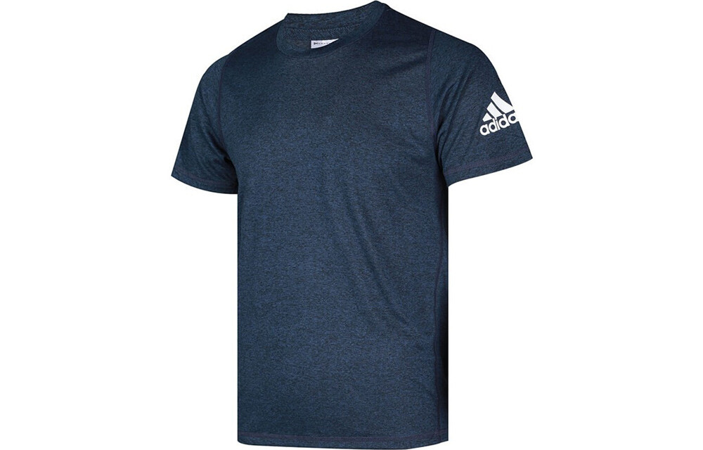 Футболка мужская индиго Adidas, индиго — фото 3