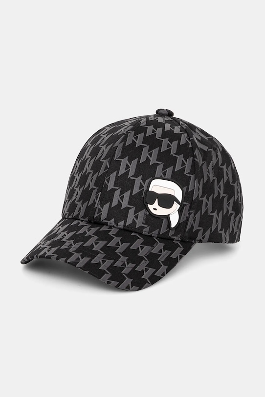 

Кепка с козырьком Karl Lagerfeld, черный