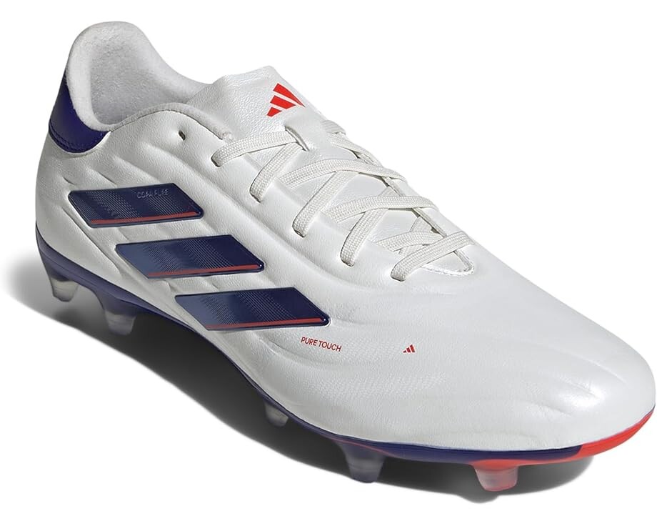 

Кроссовки adidas Copa Pure II PRO Football Boots Firm Ground, цвет White/Lucid Blue/Solar Red