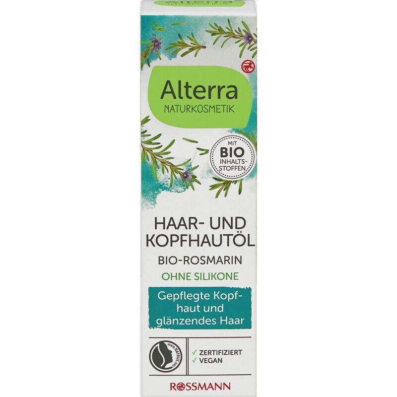 

Масло для волос и кожи головы Alterra NATURKOSMETIK, 50 ml