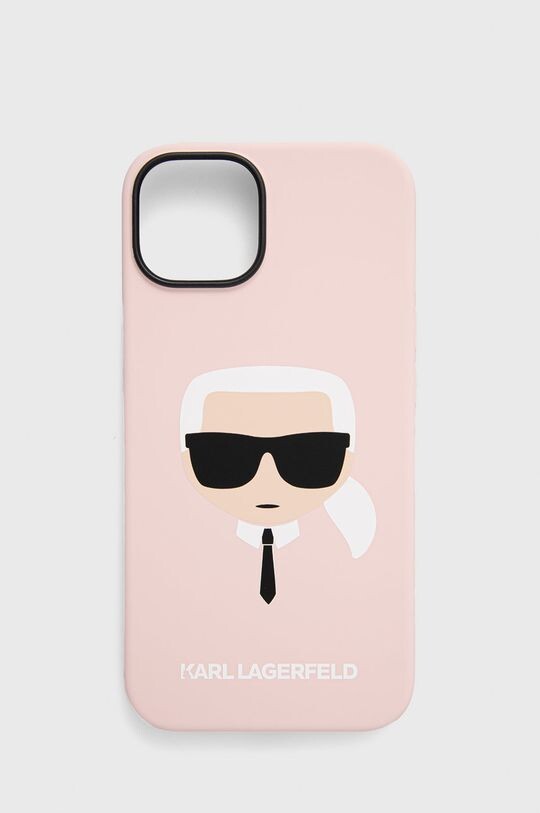 

Чехол для iPhone 14 6,1 дюйма Karl Lagerfeld, розовый