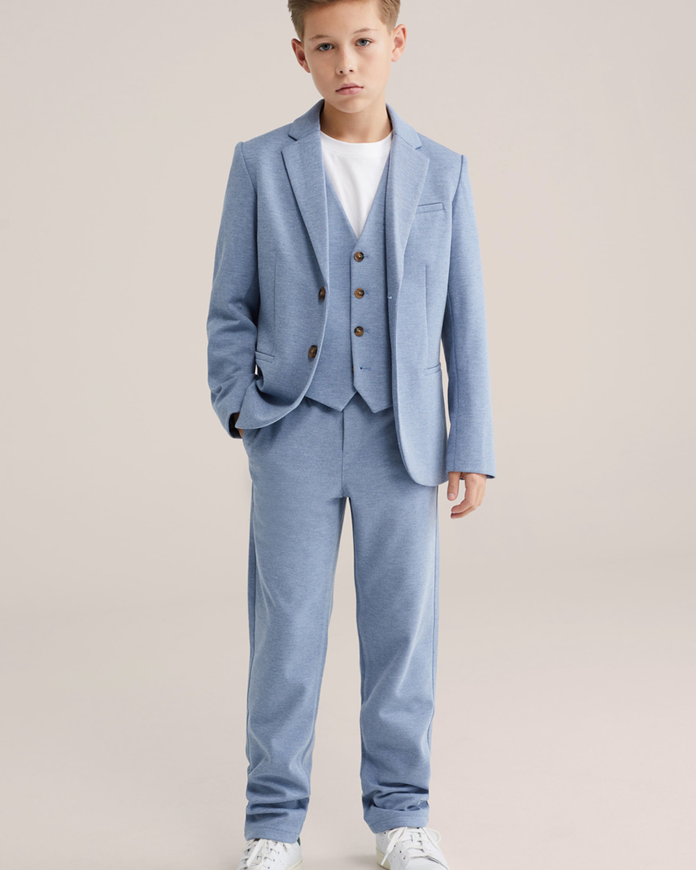 WE Fashion Жилет в цвете Navy, Light Blue — фото 4