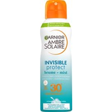 

Ambre Solaire Invisible Protect Mist Spf 30 - солнцезащитный спрей с витамином Е и алоэ вера - 200 мл Garnier