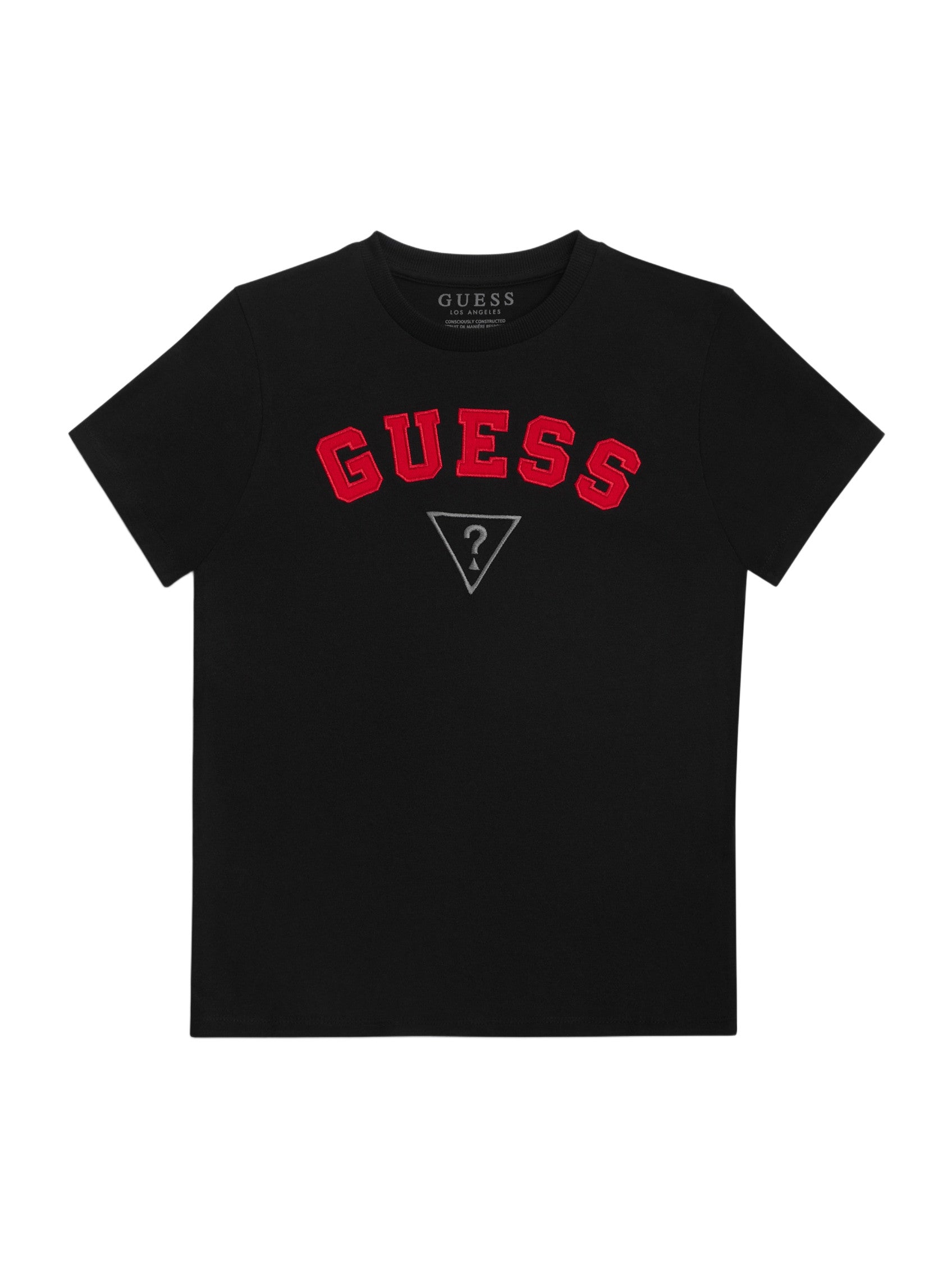 

Футболка с круглым вырезом Phoenix (размеры 7-16) Guess Factory, черный