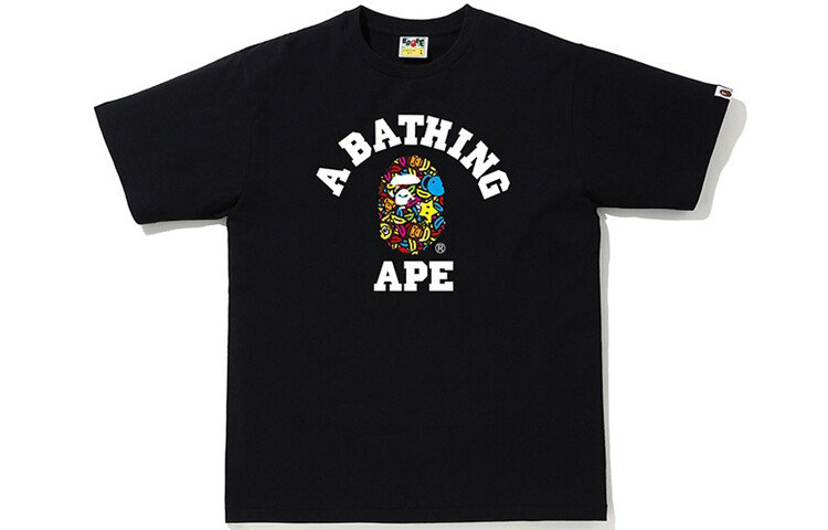

Футболка Ape Head Series для мужчин A Bathing Ape, черный