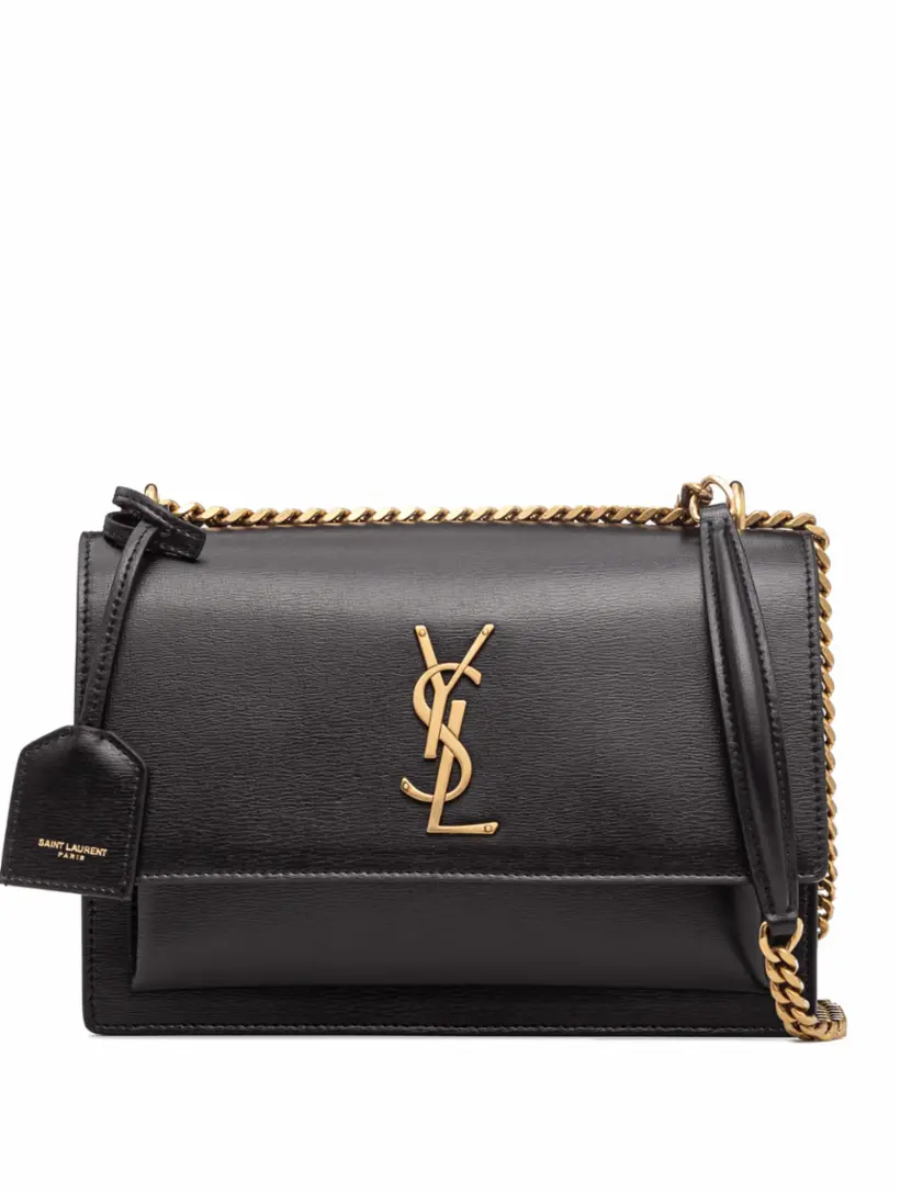 

Сумка через плечо Sunset Saint Laurent, черный