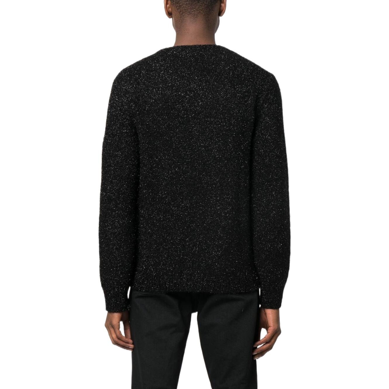 

Кашемировый свитер мужской черный Saint Laurent, черный