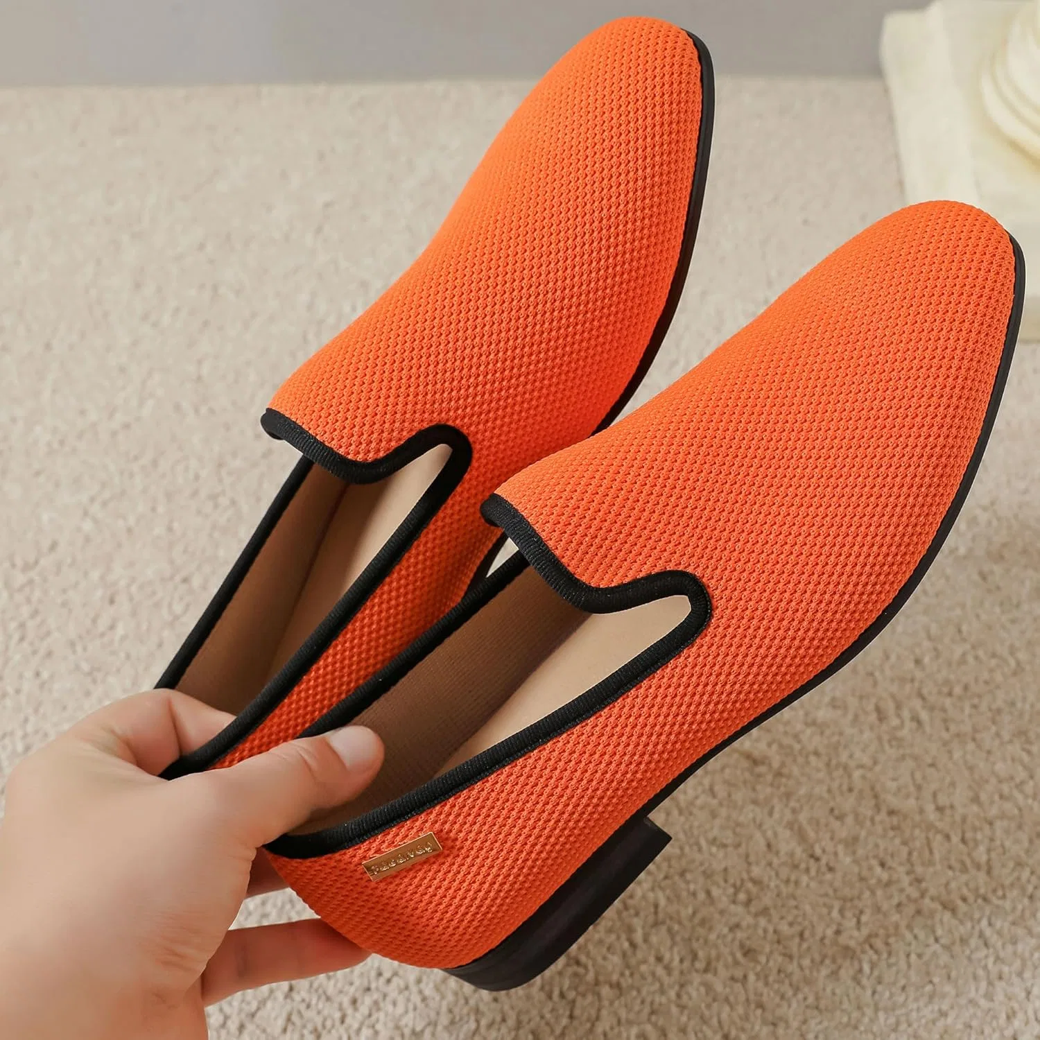 Лоферы мужские с сетчатым верхом Orange FQEQNQG — фото 2