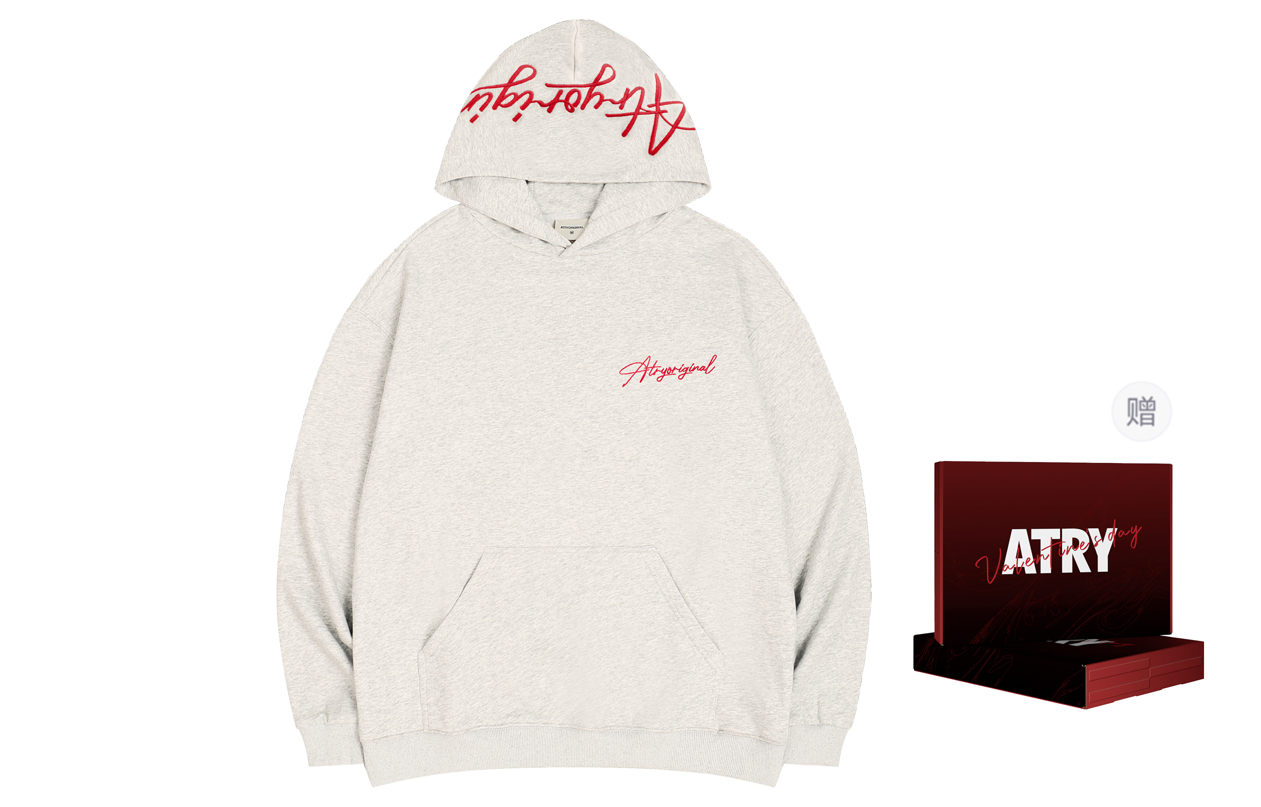 

Толстовка с логотипом серии Hat LOGO унисекс Atry, Beige Apricot