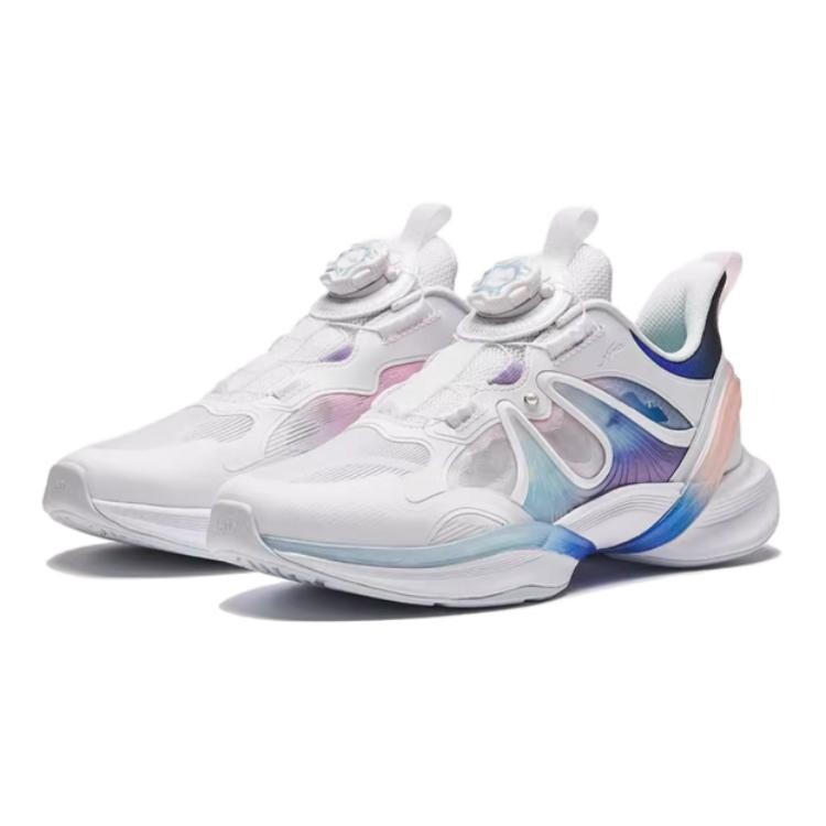Детские кроссовки GS Low-top Anta Белый/Светло-серый/Морской синий/Черный Anta Kids, белый — фото 3