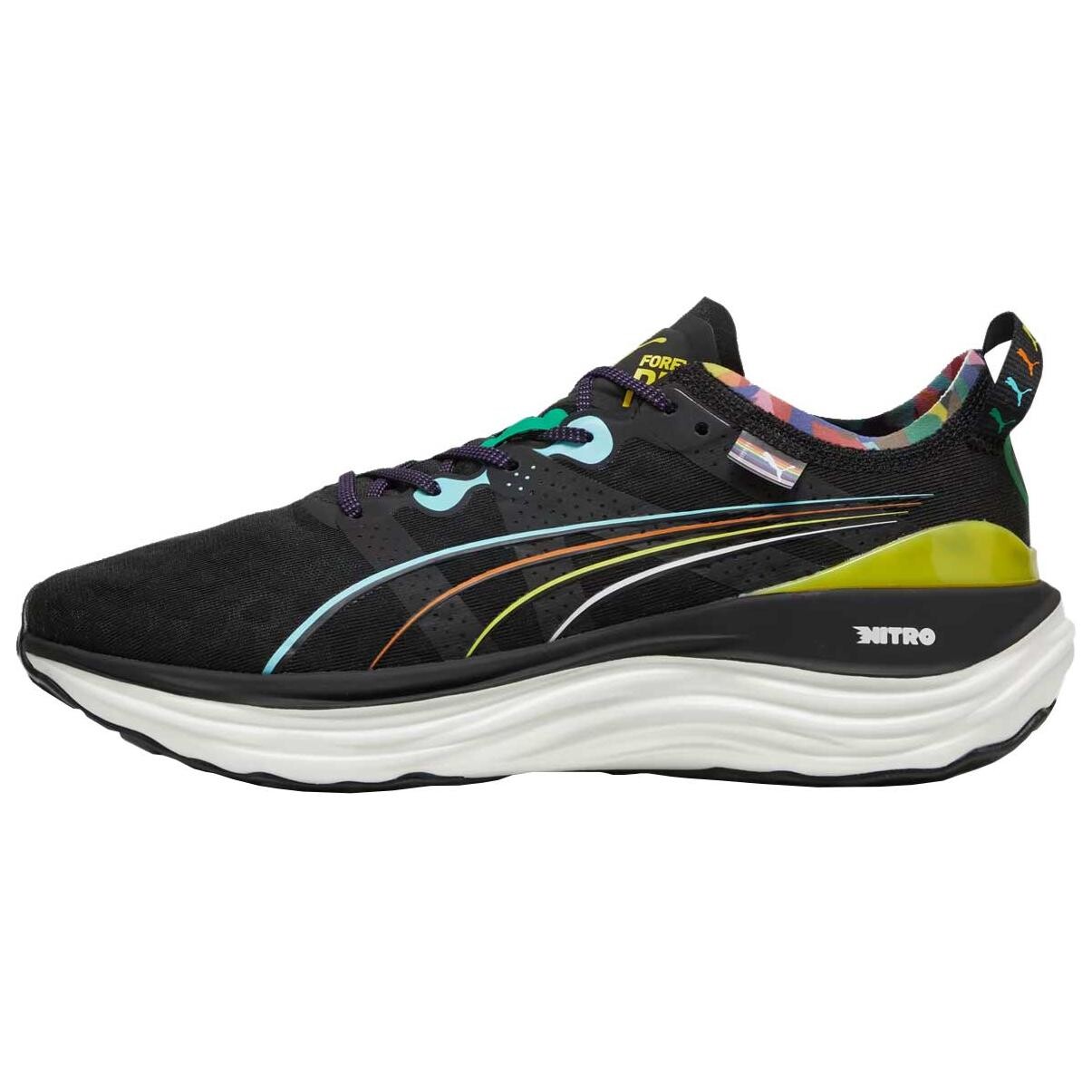 

Кроссовки для бега ForeverRUN Nitro женские с низким верхом, черные Puma
