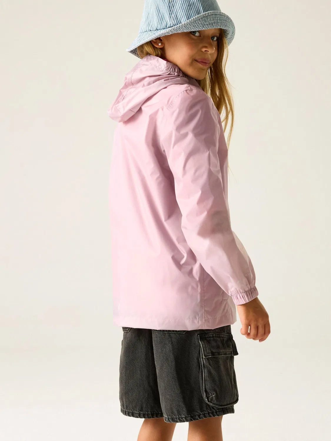 Куртка детская водонепроницаемая Pack-It Jacket III Regatta, фиолетовый — фото 3