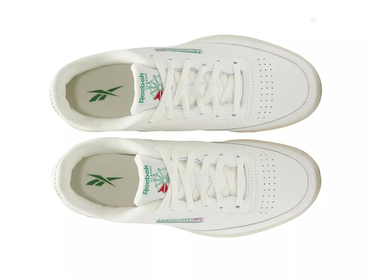 Кроссовки Club C для девочек, Reebok, Off White — фото 4