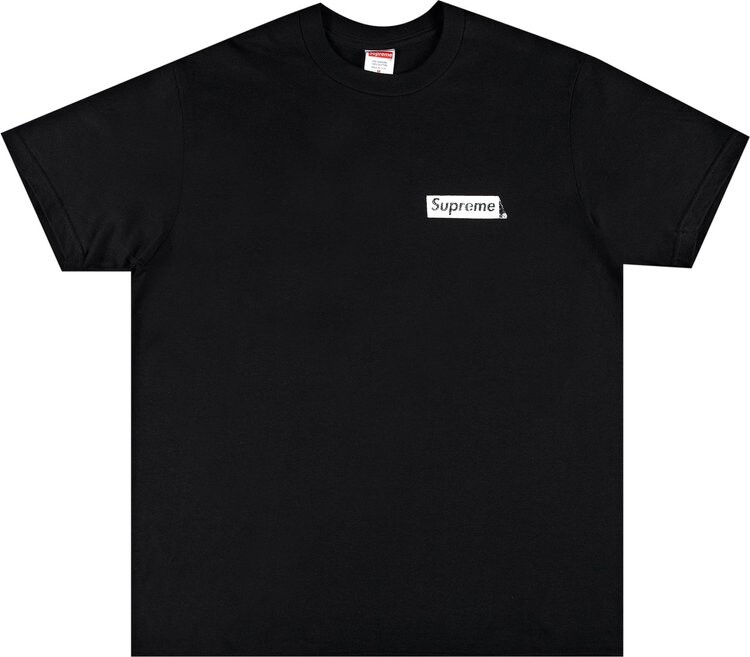 

Футболка Supreme Spiral Tee 'Black', черный