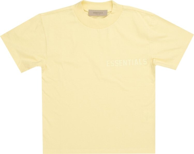 

Футболка Fear of God Essentials Short-Sleeve Tee 'Canary', желтый