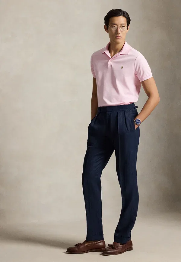 Поло из хлопка Polo Ralph Lauren, розовый — фото 2